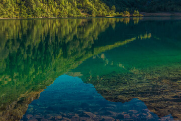 reflection in the lake
