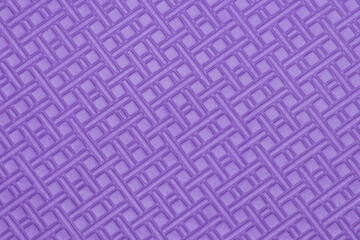 The purple color polystyrene foam texture