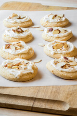 Frosted Almond Sugar Cookies
