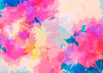 Abstrakter Vektor-Splatter-Farbhintergrund für modernes Design. Illustrationsvektordesign. © mrspopman