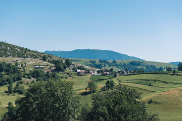 Fototapeta na wymiar view of the village