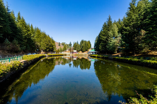 Various views of the Tani Jubaar Lake, Narkanda