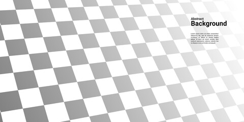 Fototapeta premium Abstract decorative background with geometric shapes in gray and white gradations. It is suitable for posters, flyers, banners, websites, etc. Vector illustration 
