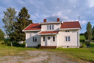 Obraz premium house on the hill