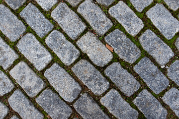 Granite natural stone cobblestones. Natural stone plaster texture, textures for graphic design and Photoshop.