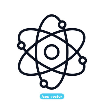 Molecule icon template color editable. Molecule symbol vector illustration for graphic and web design.