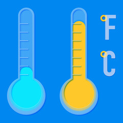 Thermometer icon vector illustration