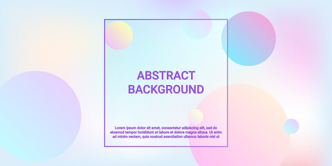 Background picture with balls for banner design.