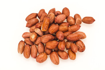 Raw peanut heap - for roast