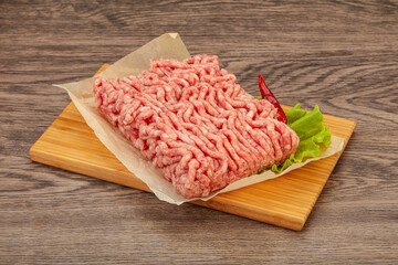 Minced meat - pork and beef