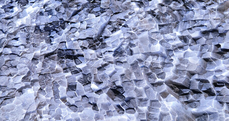 Textured crystal natural landscape as a background.