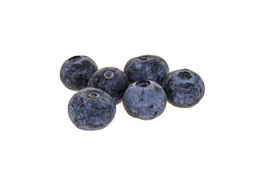 Sweet fresh juicy blueberries heap