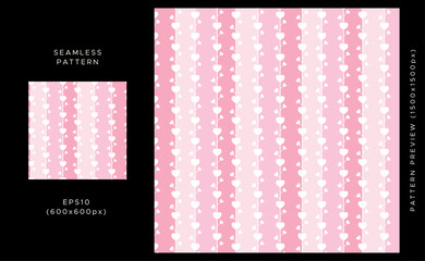 Colourful Valentine's Day seamless pattern, Pattern Background, Abstract Seamless Pattern Background, Valentines Day Digital Paper.
