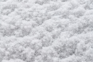 Fläche mit Schnee als Hintergrund oder Untergrund