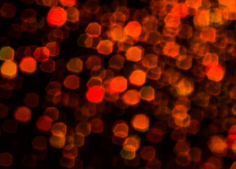 abstract christmas lights