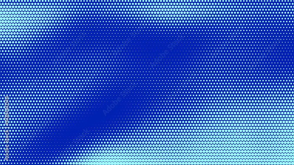 Poster Halftone noise. Pattern. Abstract dotted background. Texture of black dots. Monochrome gradient background. Vector illustration.