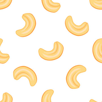 Illustration On Theme Big Pattern Identical Types Cashew