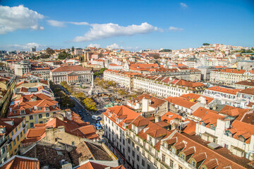 Fototapeta na wymiar Lissabon Altstadt Panorama