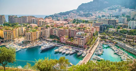 Tischdecke Monaco, Monte Carlo Panorama © st1909