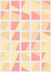 Fototapeta premium Abstract Geometric Pattern generative computational art illustration