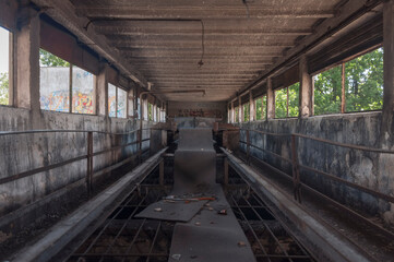 Obraz premium Abandoned Boiler Room