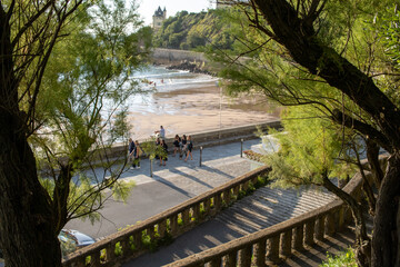 Fototapeta premium Biarritz en verano