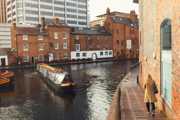 Canals you can see in Birmingham are a great way of making a parallel between modern buildings and...
