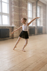 Ballet training at studio