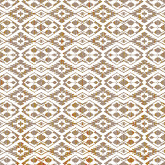  Geometric kilim ikat pattern with grunge texture
