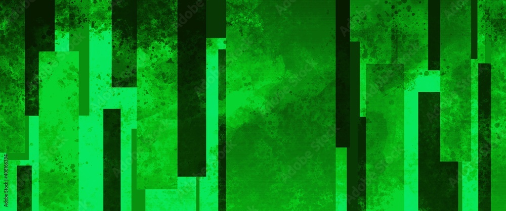 Wall mural abstract green background