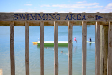Swimming area in Coffin Bay