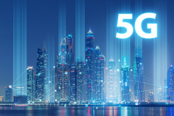 Concept of 5g networks in large cities