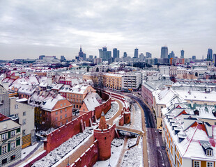 Warszawa © Drone in Warsaw