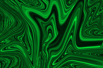 Green liquid marble texture vector background