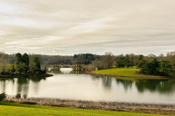 Fototapeta premium lake in the park
