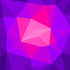 Polygon triangle triangular multi mosaic background trends for poster