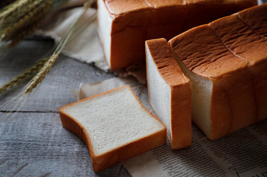 Square shaped Bread, originated in Yokohama, Kanagawa Prefecture, Japan