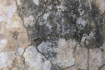grunge concrete cement wall with crack