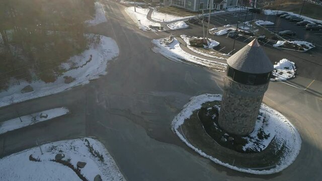 AJ Letizio conference center in Windham New Hampshire tower and rotary
