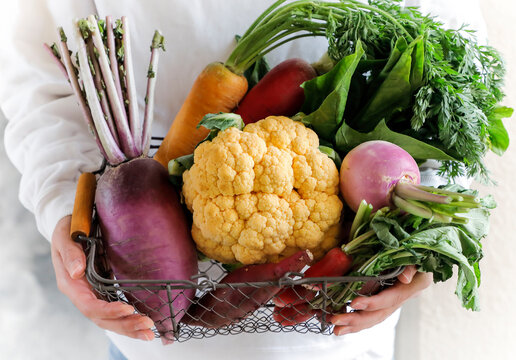Vegetables produced in Kamakura, Kanagawa Prefecture, Japan