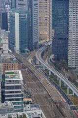 東京都港区浜松町から見た東京の景色