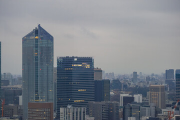東京都港区浜松町から見た東京の景色