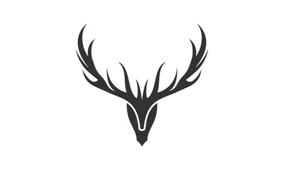 Deer horn vector design