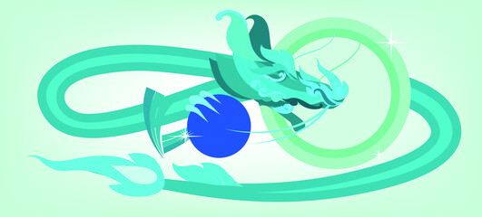 Dragon abstract Vector background Red can be used in cover design, book design, poster, website backgrounds or advertising