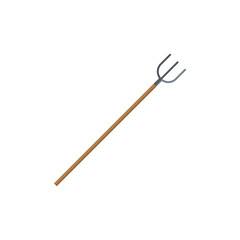 Farm rake icon vector design