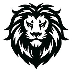 Lion Head Logo Vector Template Illustration Design Icon
