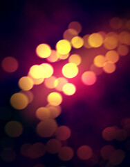 abstract blurred defocused retro vintage gold yellow bokeh light background