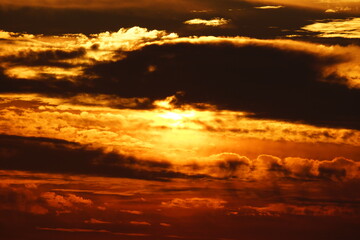 Wolkenspiel am Abend / Wolkenspiel in the evening