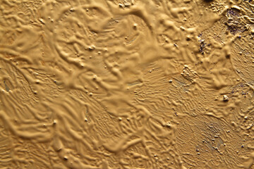Close up of fluid on flat surface