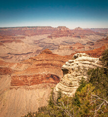 Grand Canyon National Park Landscape from South Rim